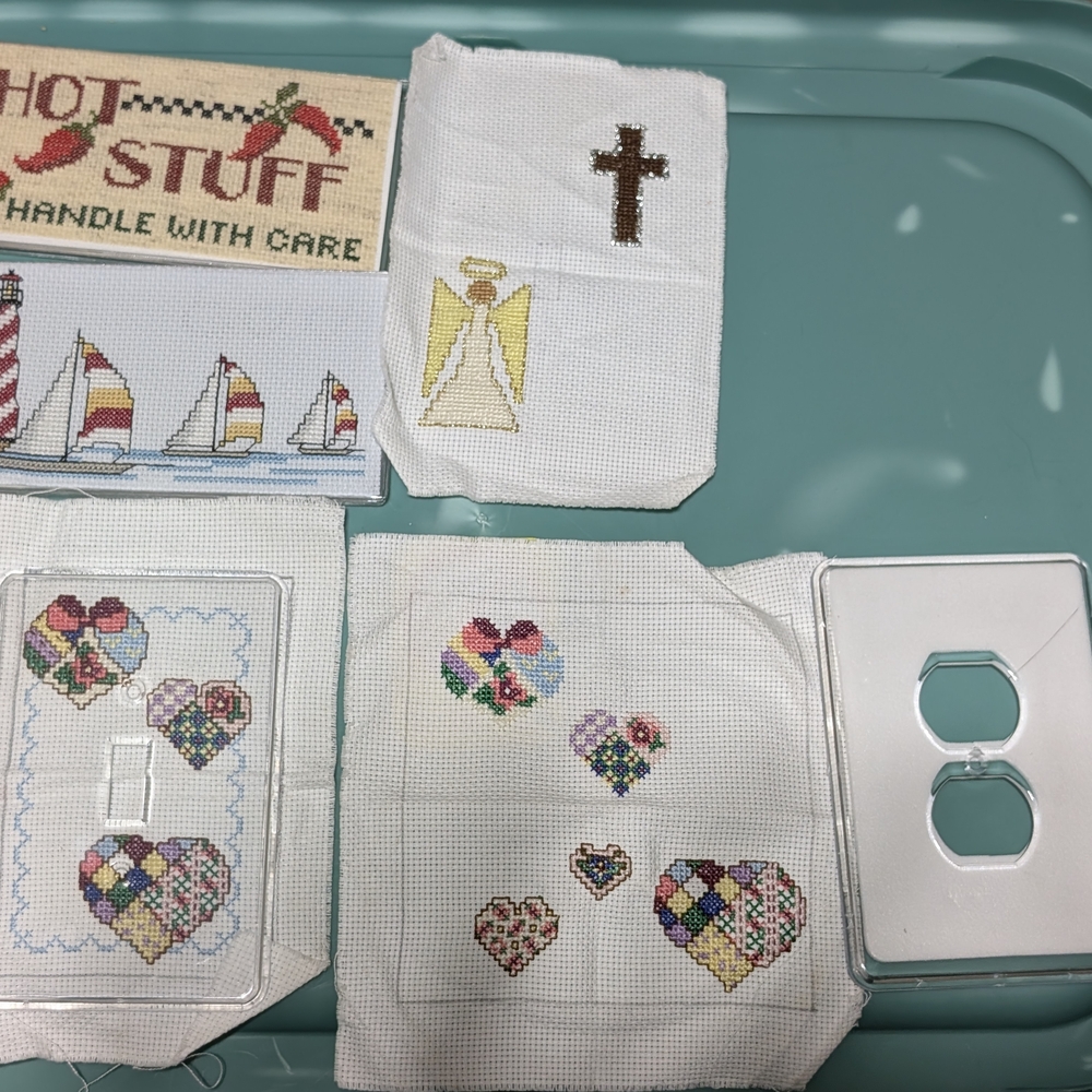 Cross Stitch Heart and Nautical Patterns